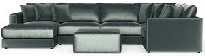Remington - Modular Sofa And Cocktail Ottoman - Pine