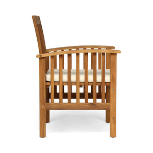 Casa - Acacia Dining Chair Set With Cushions,