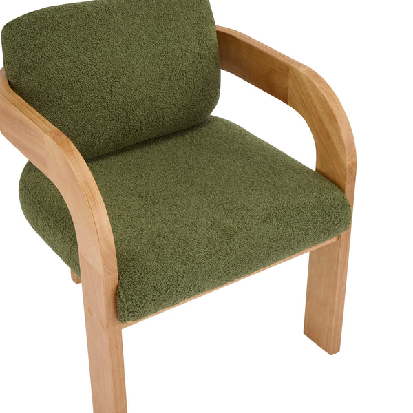 Dining Chairs With Pillow Back (Set of 2)