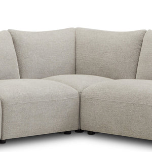 Playful - 6 Piece Modular Sectional - Canes Cobblestone