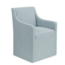 Traditional Skirted Dining Arm Chair