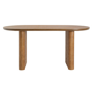 5 Piece Indoor Dining Set With Oval Table And Chairs