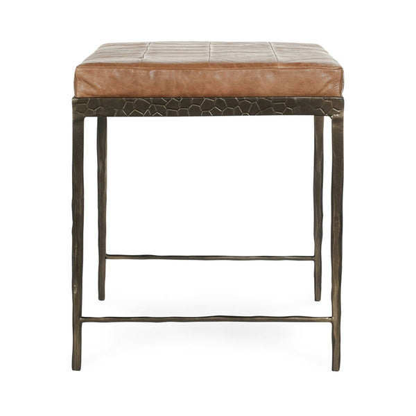 Malo - 28" Leather Bench