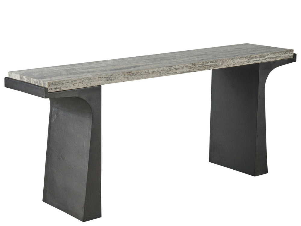 Modern - Quill Console Table - Gray