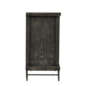 Willmark - 6 Door Iron Leg Sideboard