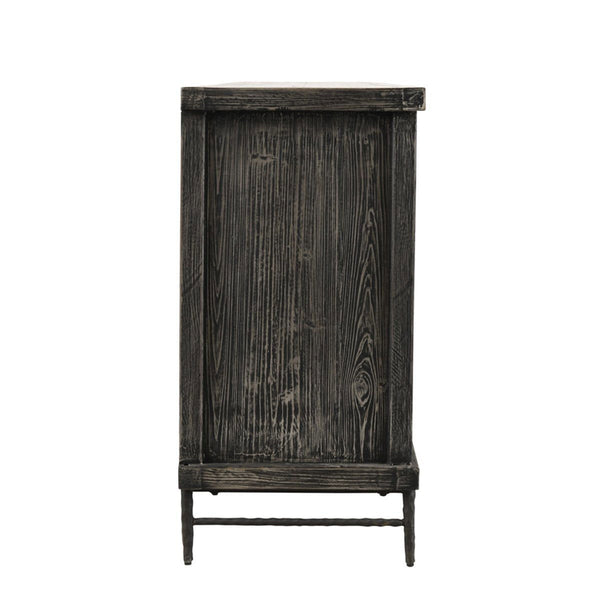 Willmark - 6 Door Iron Leg Sideboard