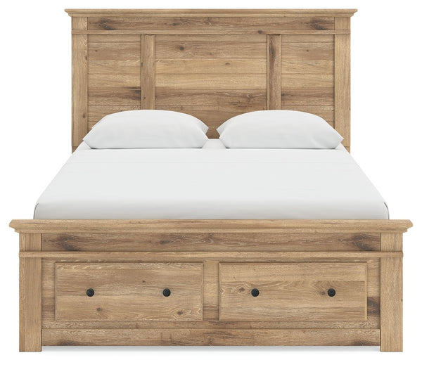 Makidern - Panel Storage Bed
