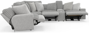 Abraxas - 6 Piece Reclining Sectional