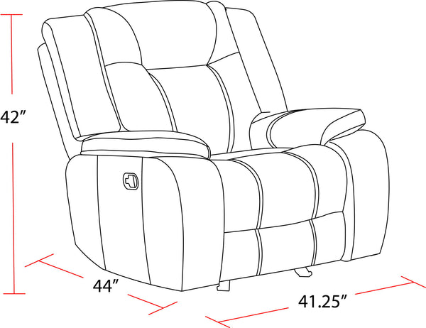 Blake - Manual Reclining Sofa Set
