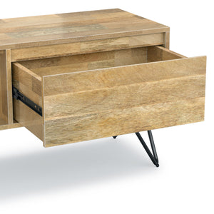 Hunter - Handcrafted TV Media Stand - Natural