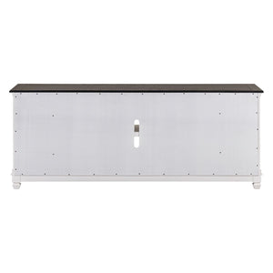 Fireplace TV Consoles - 80" Fireplace TV Console FTS - White