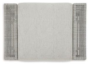 Seton Creek - Ottoman With Cushion - Gray