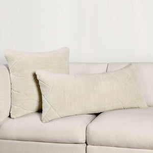 Mercer - 22" x 22" RN Pillow - Ivory