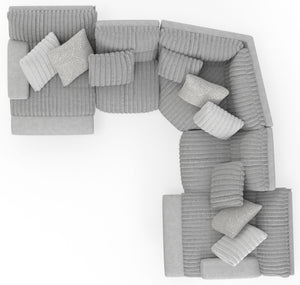 Abraxas - 5 Piece Reclining Sectional