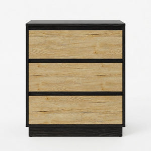 3 Drawer Nightstand, Bedroom Side Table