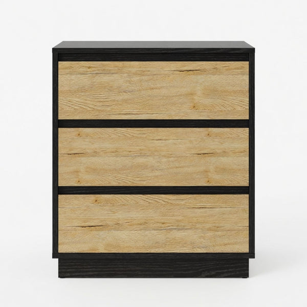 3 Drawer Nightstand, Bedroom Side Table