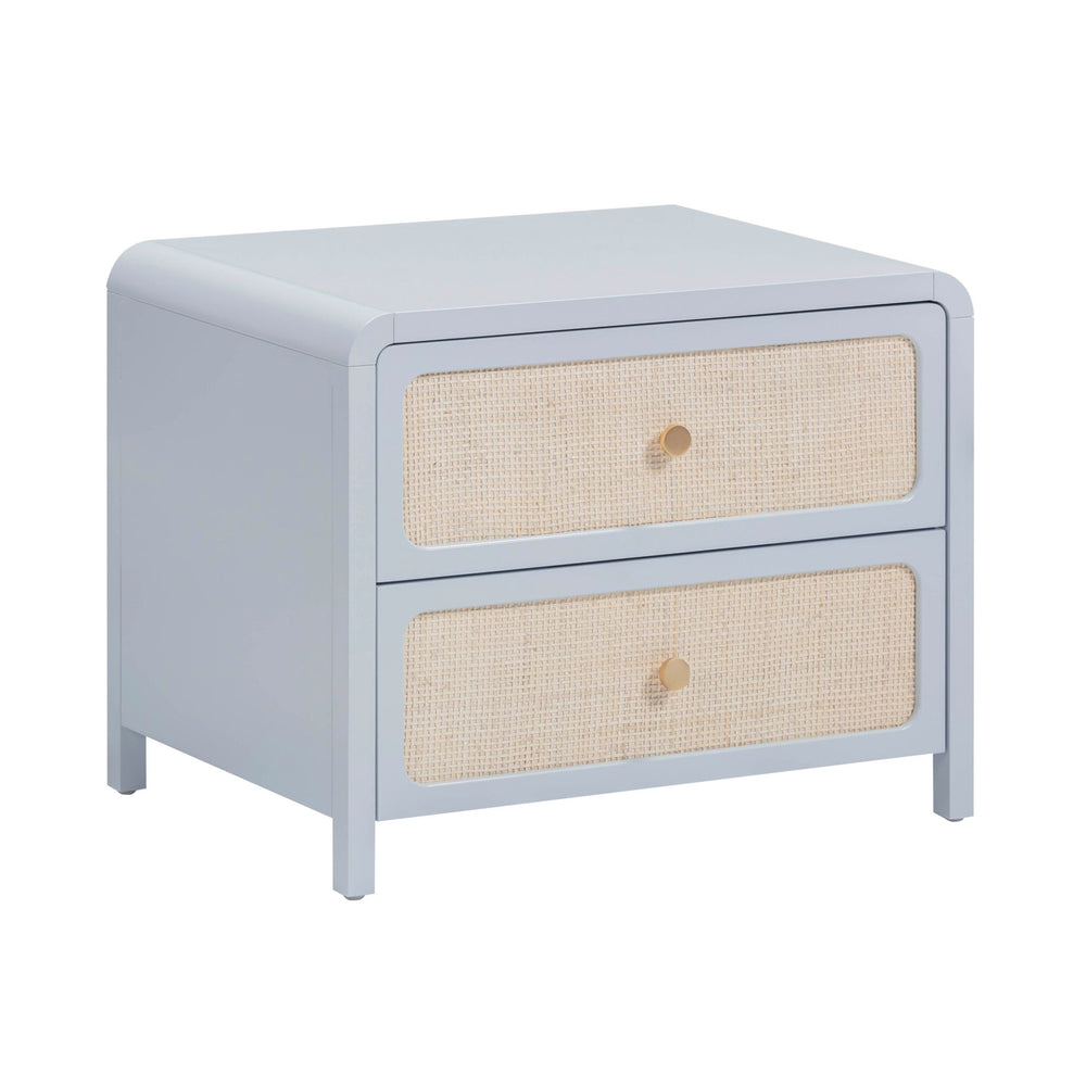 Patty - Rattan 2-Drawer Nightstand