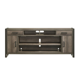 Fireplace TV Consoles - 78" Fireplace TV Console FTS - Brown