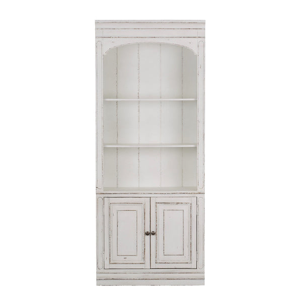 Magnolia Manor - Bunching Bookcase - Antique White