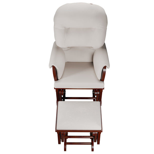 Glider Chair With Ottoman