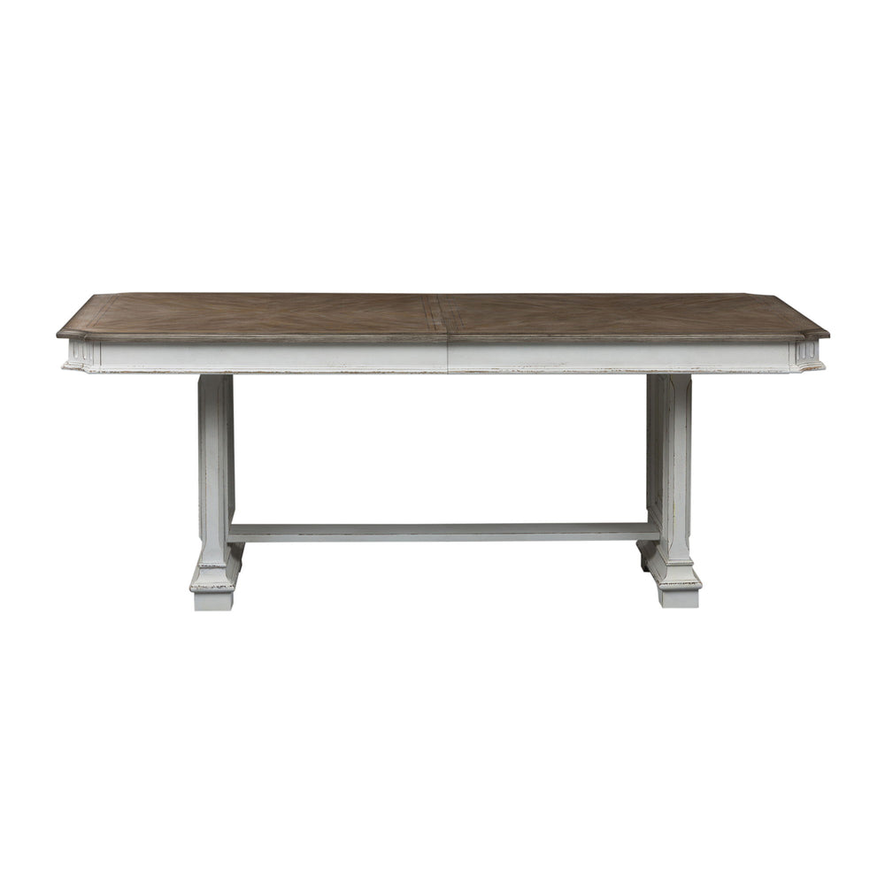 Abbey Park - Trestle Table - Antique White