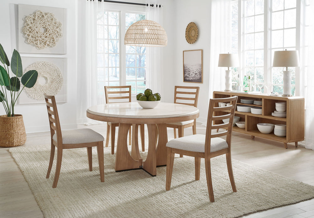 Escape - Open Multi-Purpose Console - Glazed Natural Oak