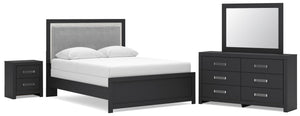 Maeling - Upholstered Panel Bedroom Set