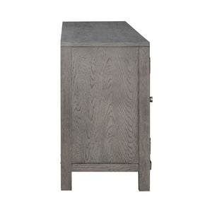 Fireplace TV Consoles - 406 78" Console With Fire FTS - Brown
