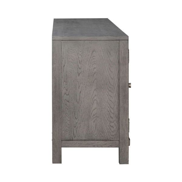 Fireplace TV Consoles - 406 78" Console With Fire FTS - Brown