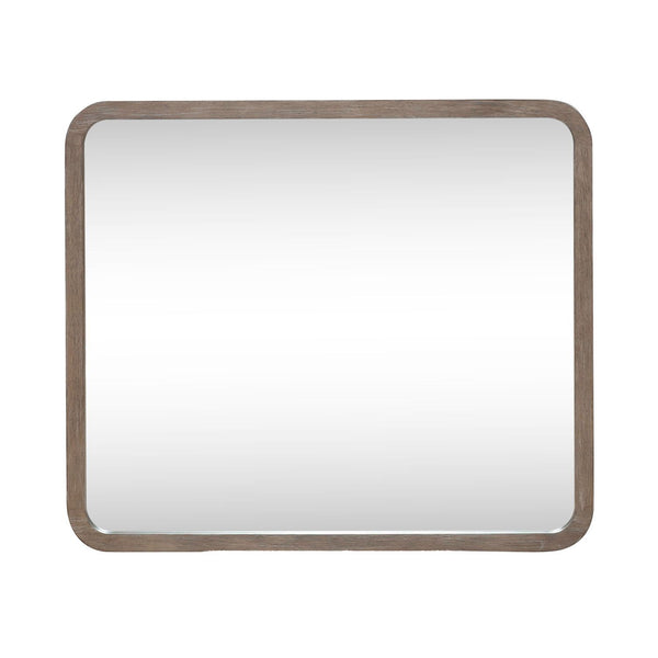 South Bend - Landscape Mirror - Burnished Clay