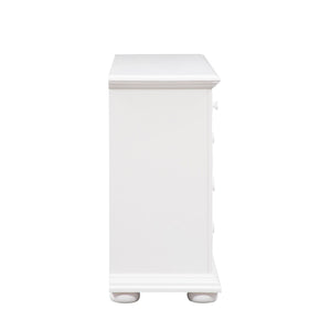 Summer House - 2 Door 5 Drawer Dresser - Oyster White