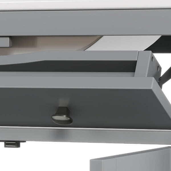 Bathroom Vanity With Ceramic Sink, Adjustable Shelf & Tip Out Tray