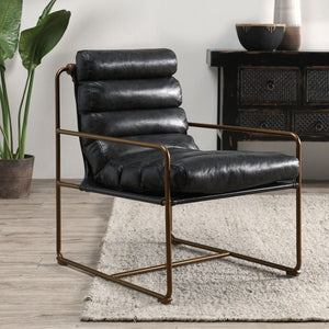 Argo - Accent Chair - Jet Black