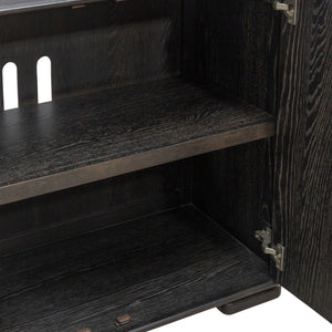 Barlowe - 4 Door Accent Cabinet - Cappuccino