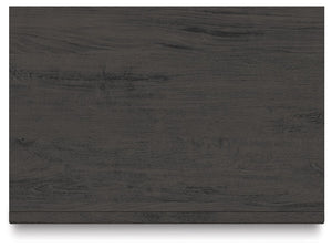 Fraluna - Two Drawer Night Stand - Charcoal