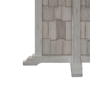 River Place - Pedestal Table - Riverstone White & Tobacco