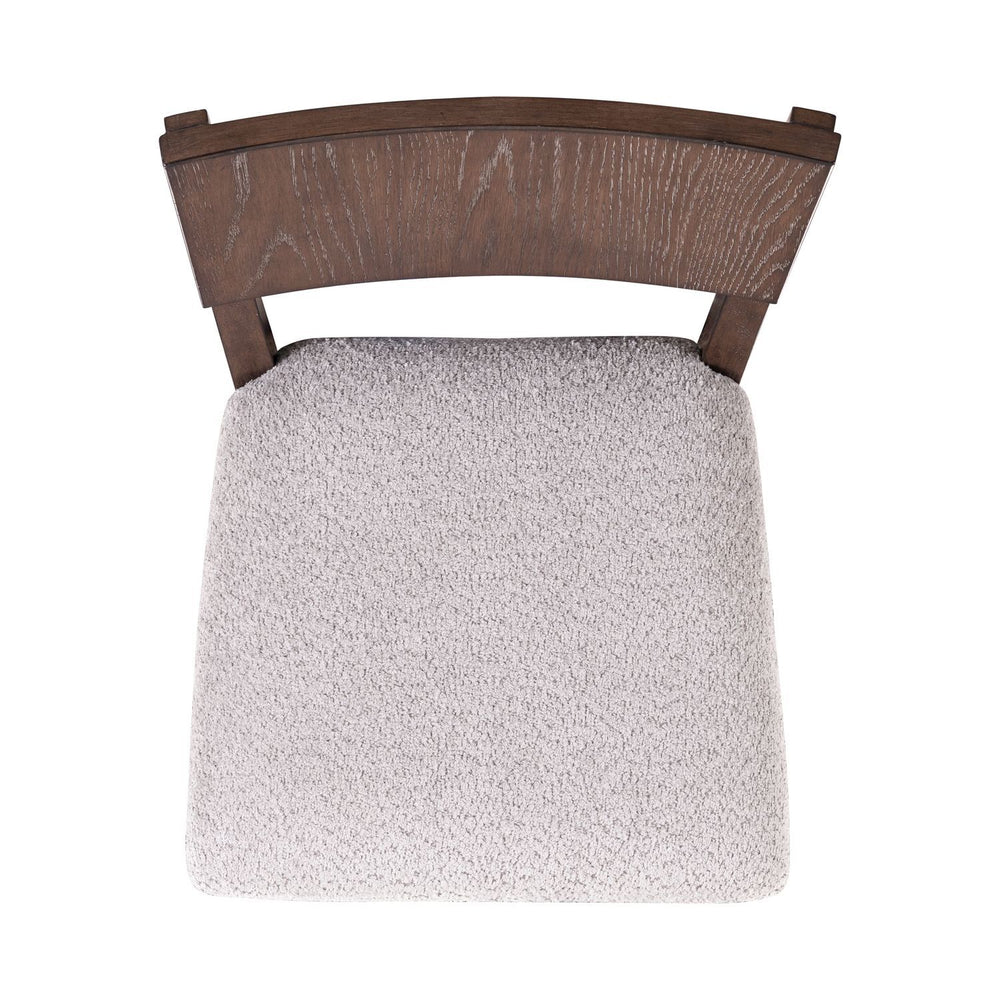 Cascade Falls - Panel Back Side Chair - Satin Espresso