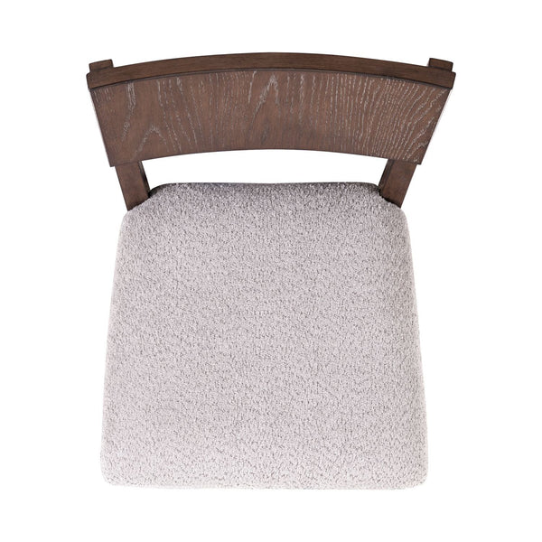 Cascade Falls - Panel Back Side Chair - Satin Espresso