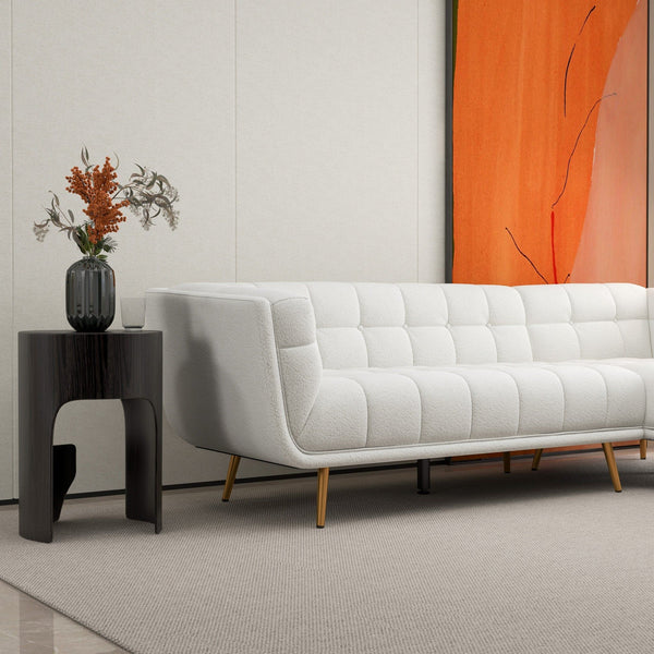 Addison - L Shape Sectional Sofa Tufted