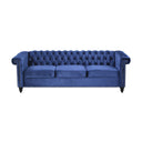 Chesterfield Style 3 Seater Sofa With Deep Button Tufting