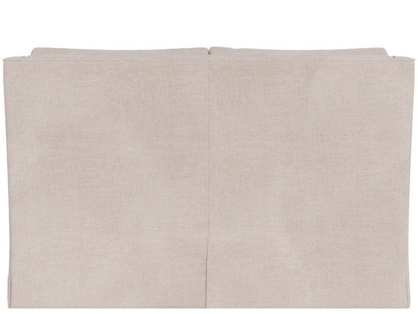 Hudson - Skirted Loveseat, Special Order - Beige