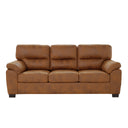 3 Seater Sofa With Padded Armrests And Triangular Leg