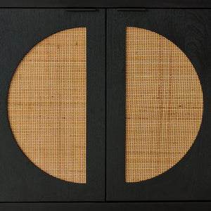 Cliffiings - Accent Cabinet - Black / Natural