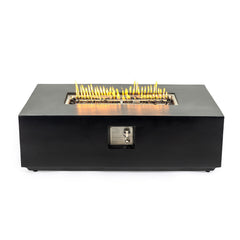 Propane / Natural Gas Fire Pit Table, 50,000 BTU - Charcoal