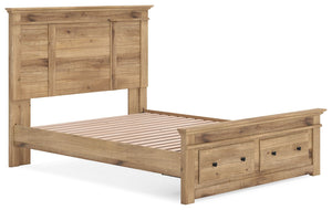 Makidern - Panel Storage Bed