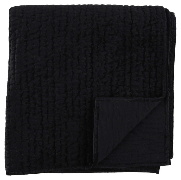 Bari - Velvet Sham - Onyx
