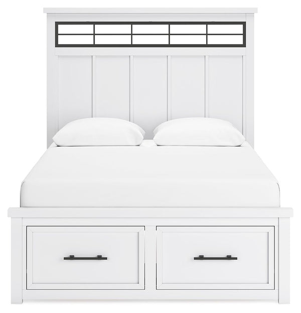 Ashbryn - Panel Storage Bed