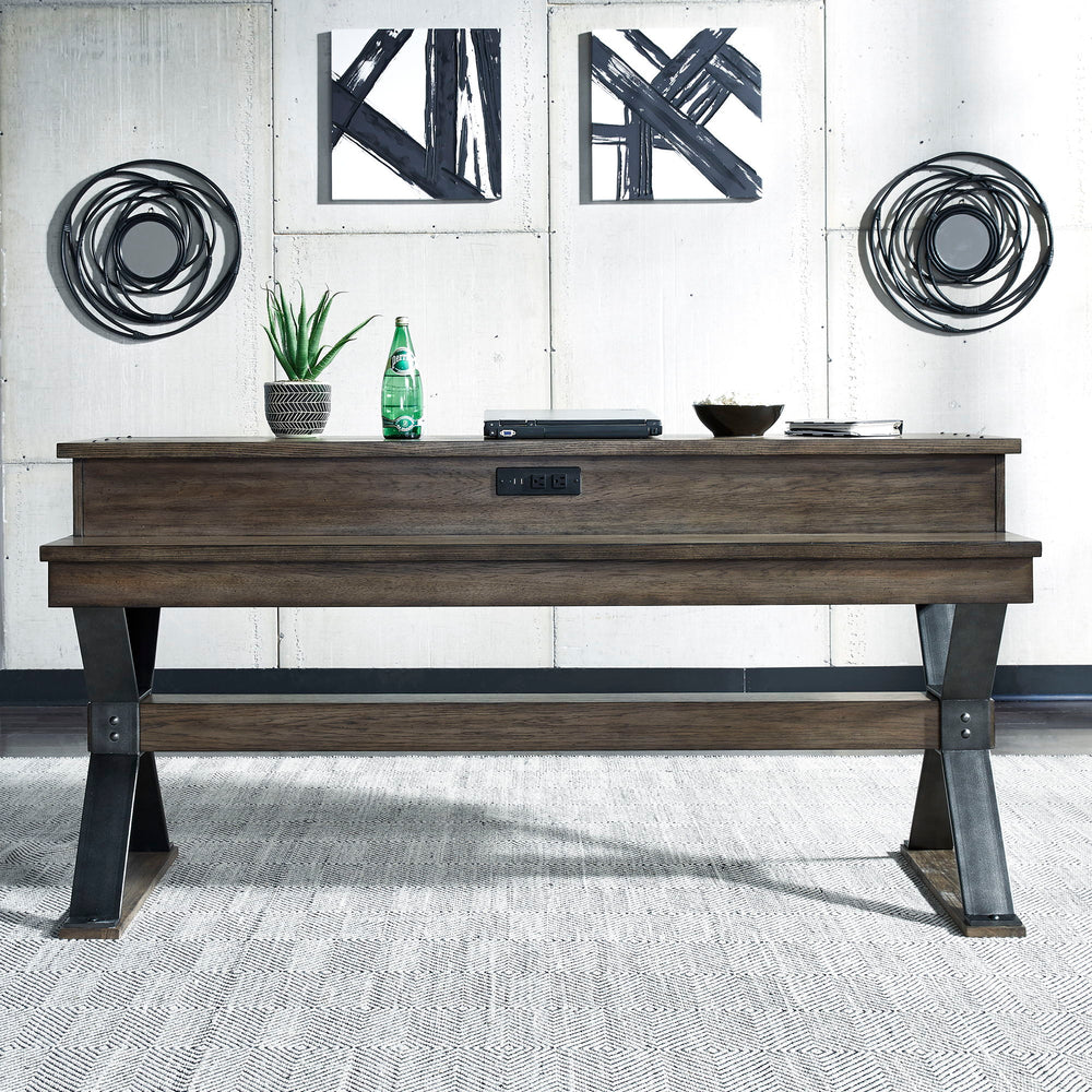 Sonoma Road - 4 Piece Dining Room Set - Weathered Beaten Bark