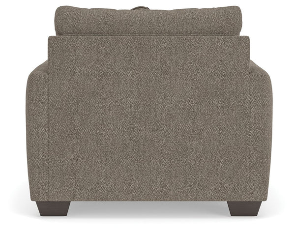 Triston-Peaks - Chair And A Half - Suede