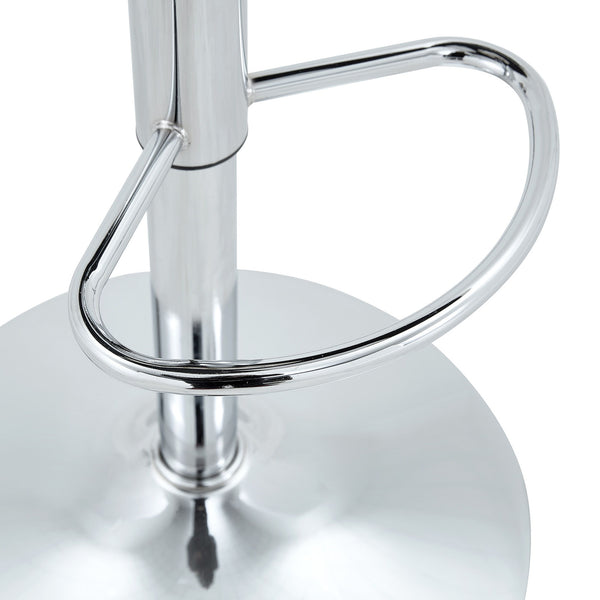 Adjustable Swivel Bar Chair With Ergonomic High Back Design